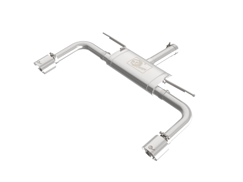 BMW 228i Performance Exhaust - aFe - Axle Back, MACHForce XP - Polished - `21-`24