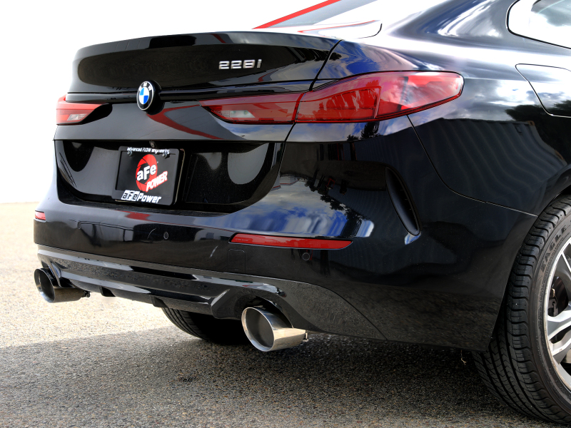 BMW 228i Performance Exhaust - aFe - Axle Back, MACHForce XP - Polished - `21-`24