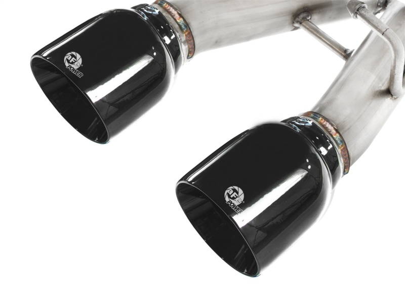 Volkswagen R32 Performance Exhaust - aFe - MACH Force-Xp Cat-Back - Black - 2008