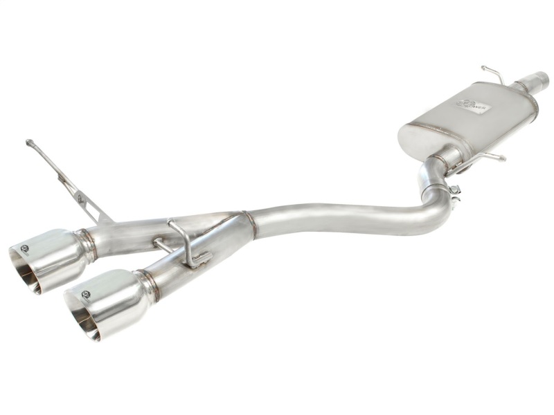 Volkswagen R32 Performance Exhaust - aFe - MACH Force-Xp 2-1/2 in 304 Stainless Steel Cat-Back - 2008 Volkswagen R32 Performance Exhaust - aFe - MACH Force-Xp 2-1/2 in 304 Stainless Steel Cat-Back - 2008