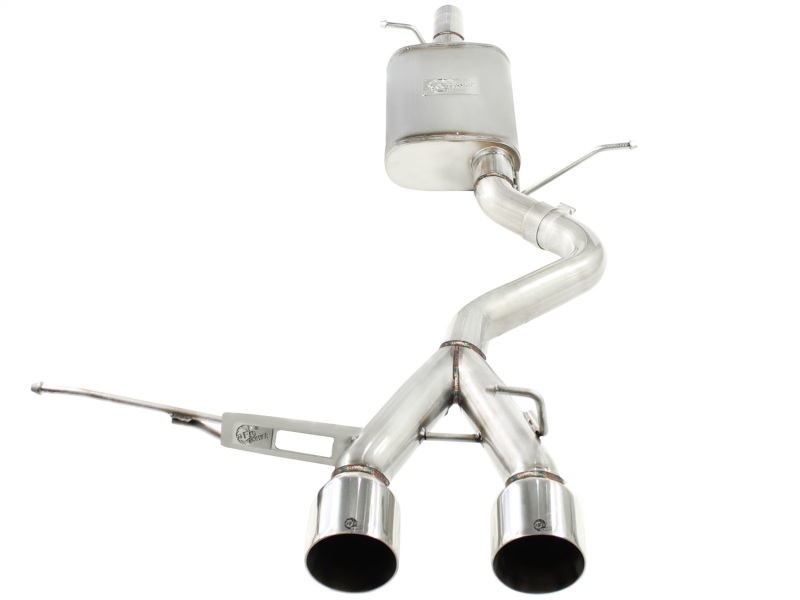 Volkswagen R32 Performance Exhaust - aFe - MACH Force-Xp 2-1/2 in 304 Stainless Steel Cat-Back - 2008
