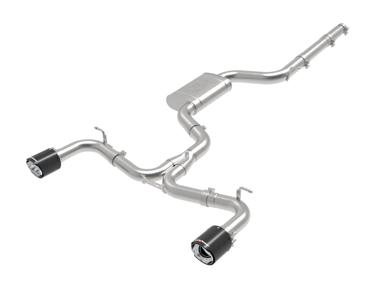 Volkswagen GTI Performance Exhaust - aFe - MACH Force-Xp Cat Back - Carbon - `18-`19 Volkswagen GTI Performance Exhaust - aFe - MACH Force-Xp Cat Back - Carbon - `18-`19