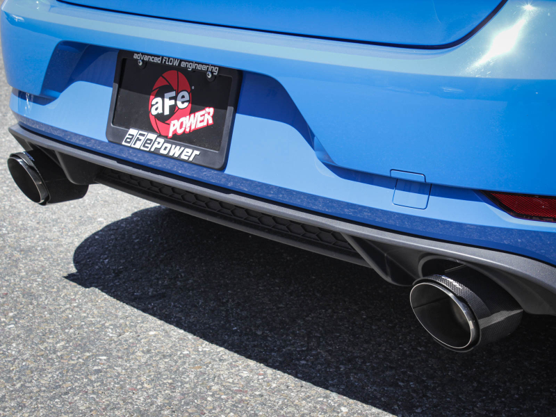 Volkswagen GTI Performance Exhaust - aFe - MACH Force-Xp Cat Back - Carbon - `18-`19