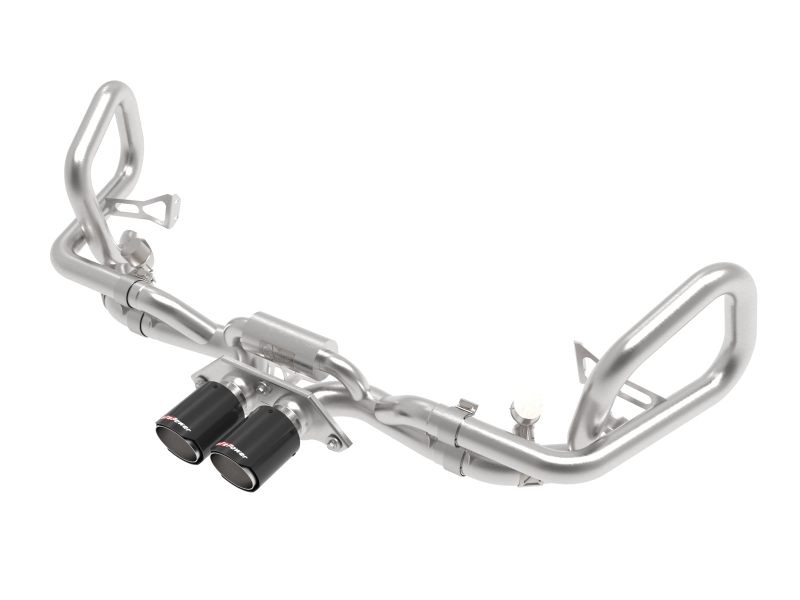 Porsche 911 GT3 Performance Exhaust - aFe - MACH Force-Xp Cat-Back w/ Carbon Tips - `14-`16 Porsche 911 GT3 Performance Exhaust - aFe - MACH Force-Xp Cat-Back w/ Carbon Tips - `14-`16