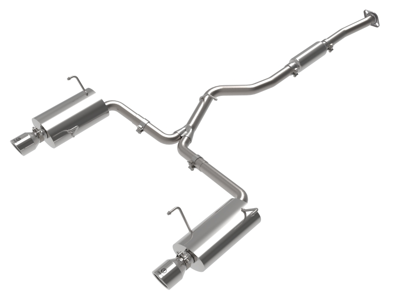 Subaru Forester Performance Exhaust - aFe - Cat Back, Takeda, 2-1/2in to 2-1/4in, 304 Stainless Steel - Polished - `14-`18 Subaru Forester Performance Exhaust - aFe - Cat Back, Takeda, 2-1/2in to 2-1/4in, 304 Stainless Steel - Polished - `14-`18