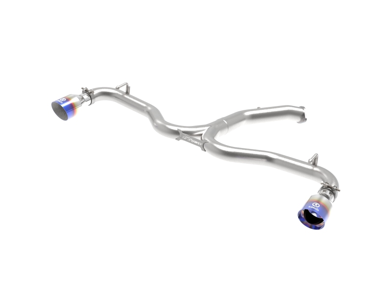 Hyundai Elantra GT Performance Exhaust - aFe - Takeda 3-2.5in 304SS Axle-Back - Blue - `18-`20 Hyundai Elantra GT Performance Exhaust - aFe - Takeda 3-2.5in 304SS Axle-Back - Blue - `18-`20