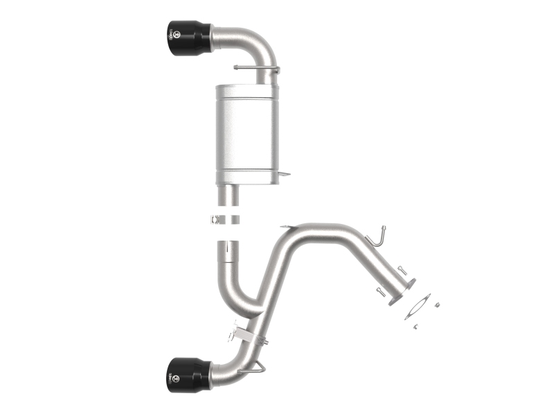 Hyundai Veloster N Performance Exhaust - aFe - Axle Back - Black - `19-`20