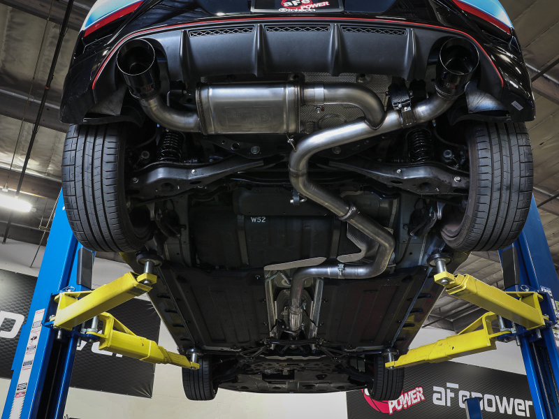 Hyundai Veloster N Performance Exhaust - aFe - Cat Back - Polished - `19-`20