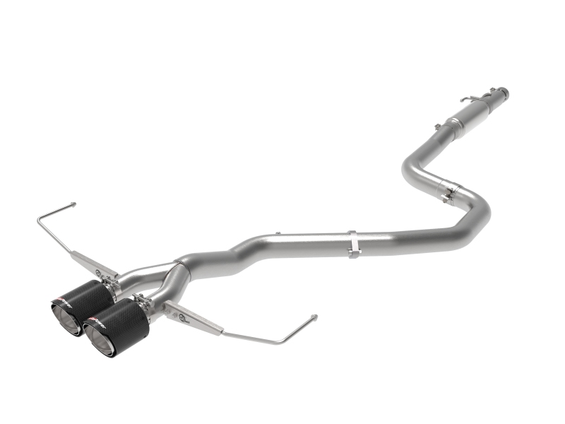 Hyundai Veloster Performance Exhaust - aFe - Cat Back - Carbon Fiber - `19-`20