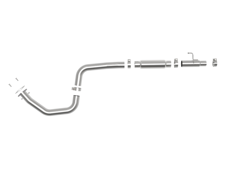 Hyundai Veloster Performance Exhaust - aFe - Takeda 3in 304 Stainless Steel Mid-Pipe - `19-`21