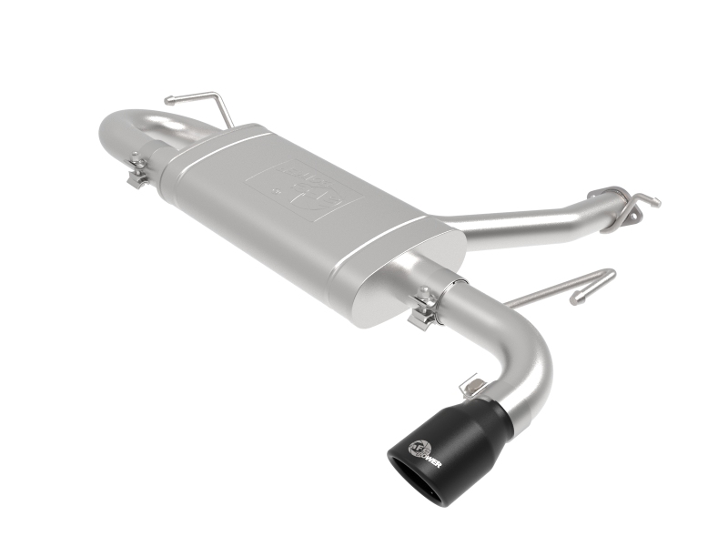Hyundai Kona Performance Exhaust - aFe - Takeda 2.5in 304 SS Axle-Back Exhaust - Black - `18-`22