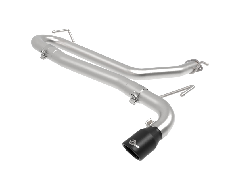 Hyundai Kona Performance Exhaust - aFe - Takeda Axle-Back 2.5in 304 SS w/o Muffler - Black - `18-`22