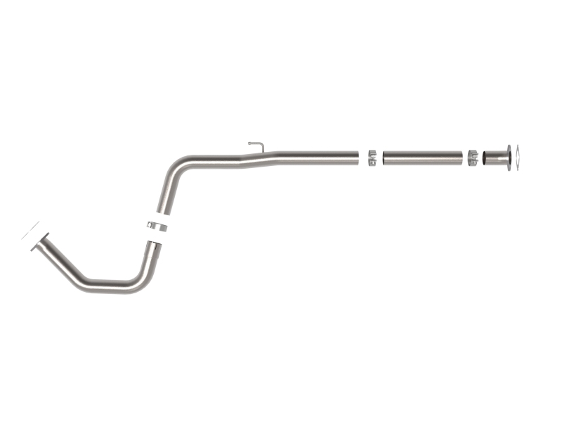 Hyundai Elantra N Performance Exhaust - aFe - Takeda 3 IN 304 Stainless Steel Mid-Pipe - `22-`23