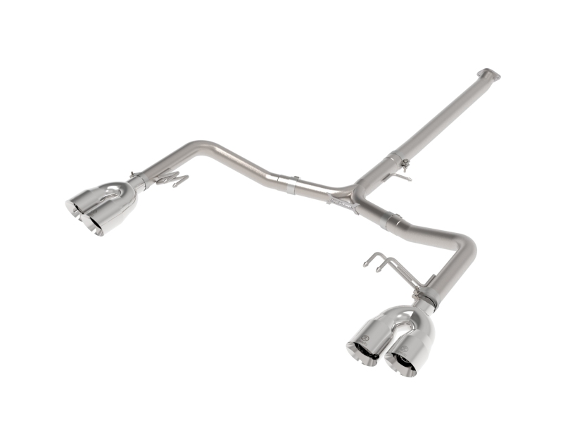 Kia K5 Performance Exhaust - Rear - aFe - Axle Back with Polished Tips - Polished - `21-`24
