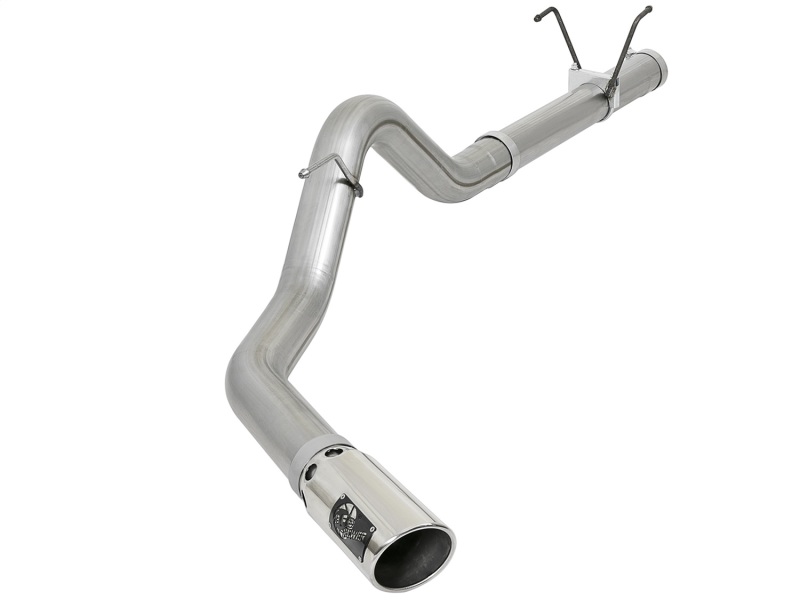 Dodge Trucks Performance Exhaust - aFe - Large Bore-HD 4in 409-SS DPF-Back - Polished - `07-`12