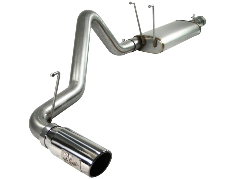 Ram 1500 Performance Exhaust - aFe - MACH Force-XP Cat-Back, 3 in, Dual Polished Tips, SS-409 - Polished - `11-`18 Ram 1500 Performance Exhaust - aFe - MACH Force-XP Cat-Back, 3 in, Dual Polished Tips, SS-409 - Polished - `11-`18