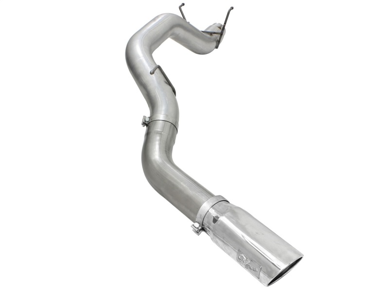 Dodge RAM Performance Exhaust - aFe - DPF-Back, MACHForce XP, 5in, 409 Stainless Steel, Large Bore-HD - Polished - `13-`18