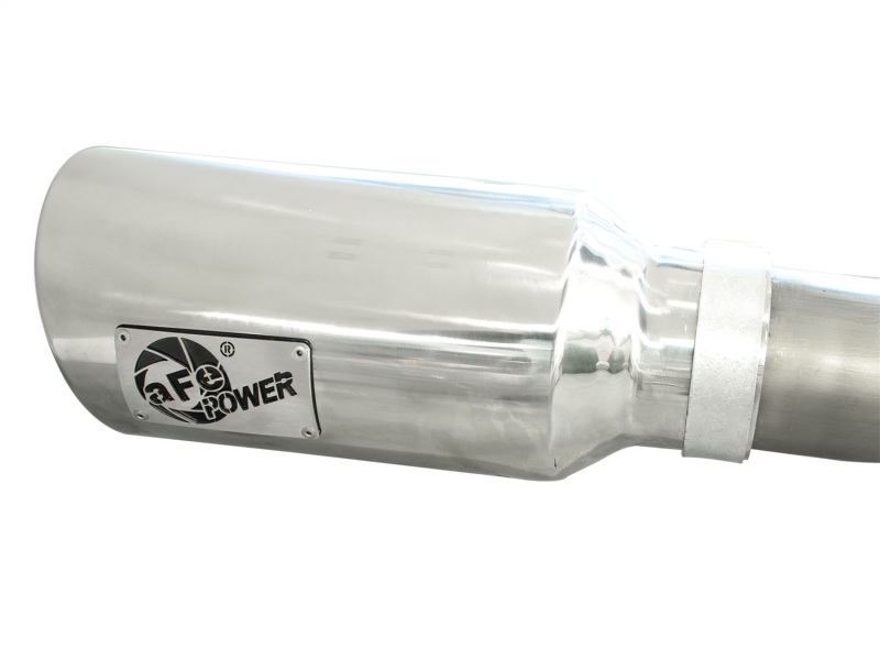 Ram 1500 Performance Exhaust - aFe - MACHForce XP DPF-Back 3in SS w/ 6in Polished Tips - Polished - `14-`19