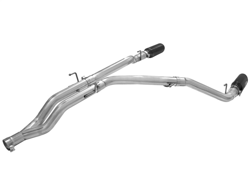 Ram 1500 Performance Exhaust - aFe - DPF Back, MACHForce XP, 3in SS with 5in Tips - Black - `14-`19
