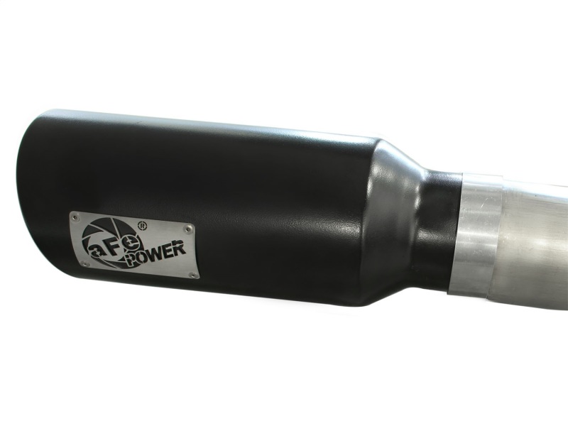 Ram 1500 Performance Exhaust - aFe - DPF Back, MACHForce XP, 3in SS with 5in Tips - Black - `14-`19