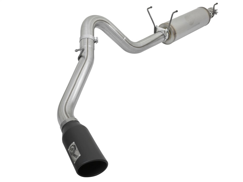 Dodge Ram Power Wagon Performance Exhaust - Side Exit - aFe - MACH Force-Xp Cat-Back - Black - `14-`22