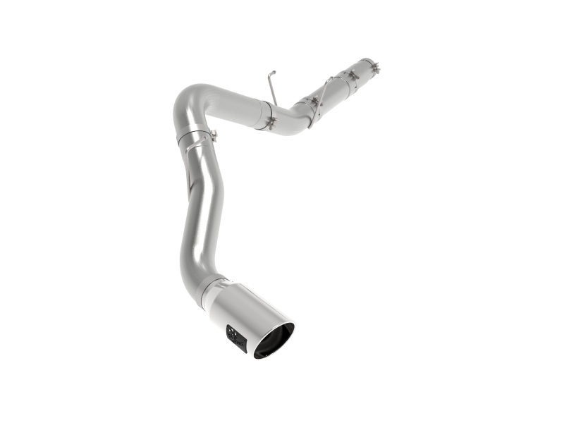Ram Trucks Performance Exhaust - aFe - Large Bore HD 5in 409-SS DPF-Back w/Polished Tip - `19-`25 Ram Trucks Performance Exhaust - aFe - Large Bore HD 5in 409-SS DPF-Back w/Polished Tip - `19-`25
