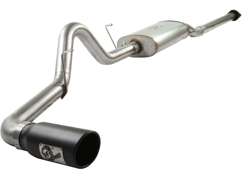 Ford F-150 Performance Exhaust - aFe - MACHForce XP 3in 409SS Cat Back - Black - `09-`10 Ford F-150 Performance Exhaust - aFe - MACHForce XP 3in 409SS Cat Back - Black - `09-`10