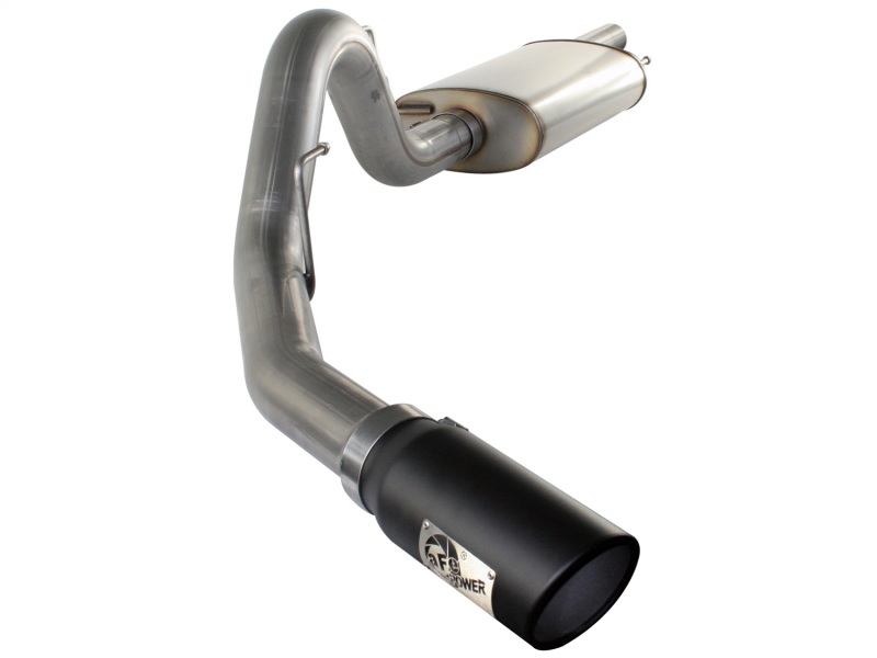 Ford F-150 Performance Exhaust - aFe - Cat Back, MACH Force-XP - Black - `10-`11 Ford F-150 Performance Exhaust - aFe - Cat Back, MACH Force-XP - Black - `10-`11