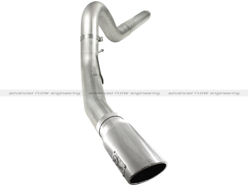 Ford Diesel Trucks Performance Exhaust - aFe - MACHForce XP DPF-Back - Polished - `08-`10