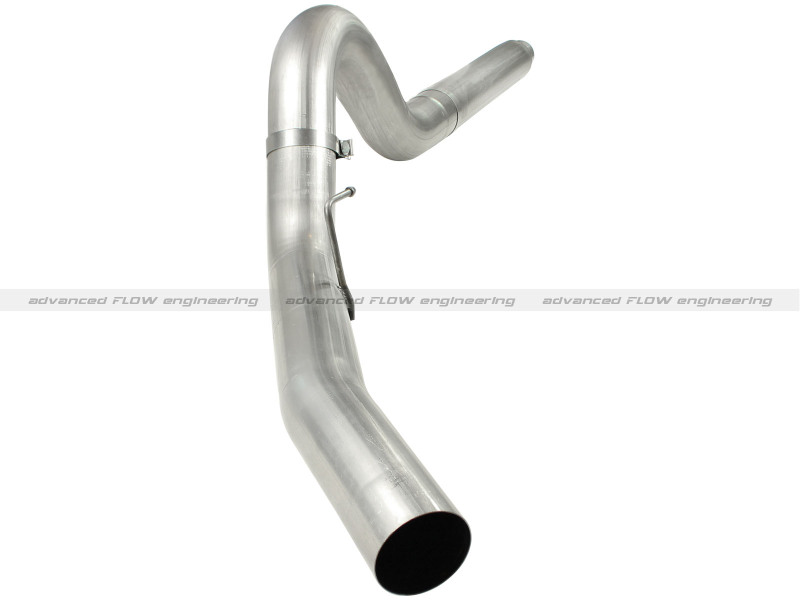Ford Diesel Trucks Performance Exhaust - aFe - MACH Force XP 5in DPF-Back Stainless Steel - `08-`10
