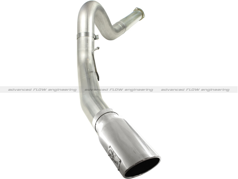 Ford Diesel Trucks Performance Exhaust - aFe - MACH Force XP DPF-Back - Polished - `11-`14