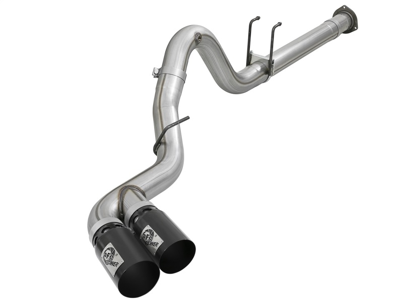 Ford Diesel Trucks Performance Exhaust - aFe - Rebel XD Series DPF-Back - Black - `17-`18