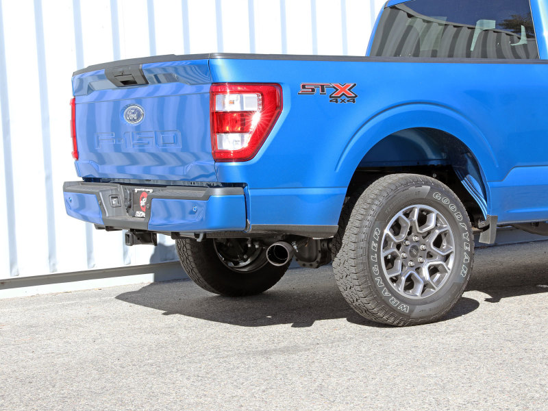 Ford F-150 Performance Exhaust - aFe - Apollo GT Series Cat-Back - Black - `21-`25
