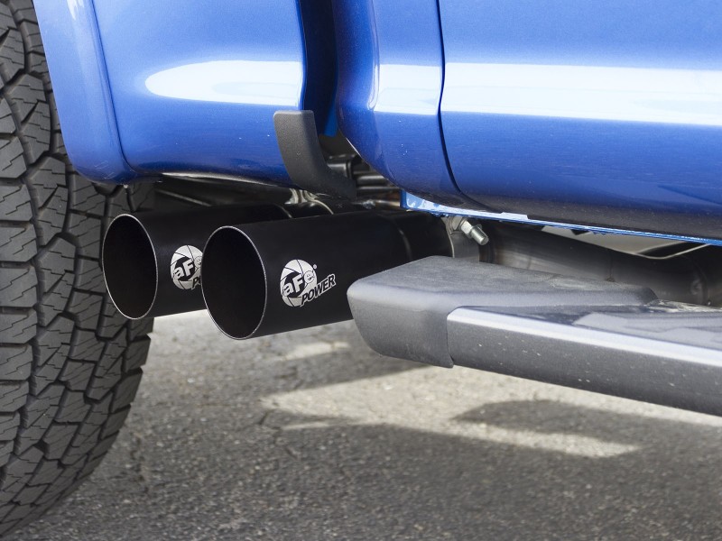 Ford F-150 Performance Exhaust - aFe - Rebel Series Cat Back - Black - `21-`25
