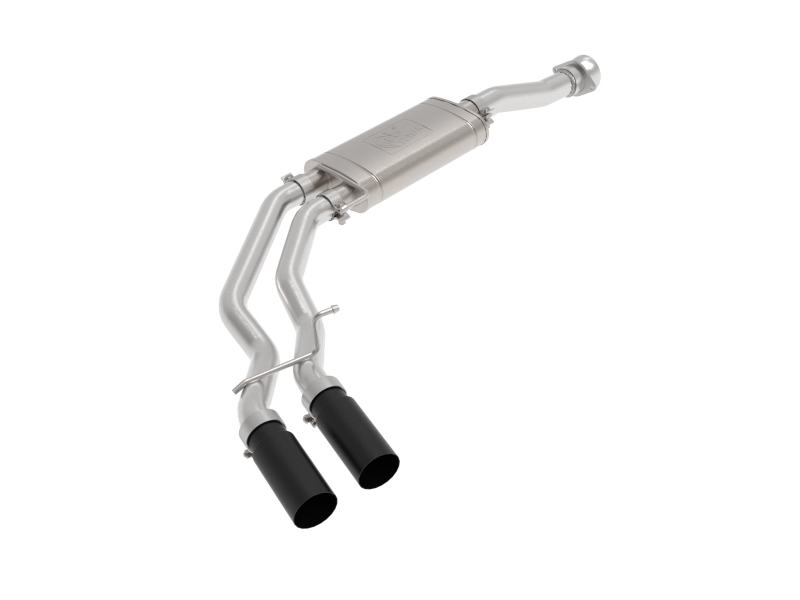Ford F-150 Performance Exhaust - aFe - Rebel Series Cat Back - Black - `21-`25 Ford F-150 Performance Exhaust - aFe - Rebel Series Cat Back - Black - `21-`25
