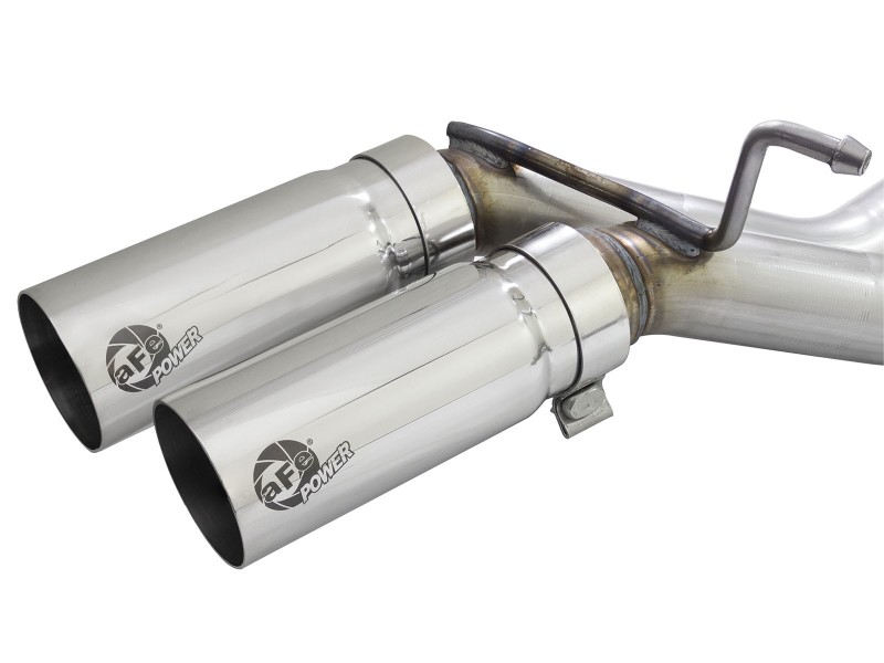Ford F-150 Performance Exhaust - aFe - Rebel Series Cat Back - Polished - `21-`25