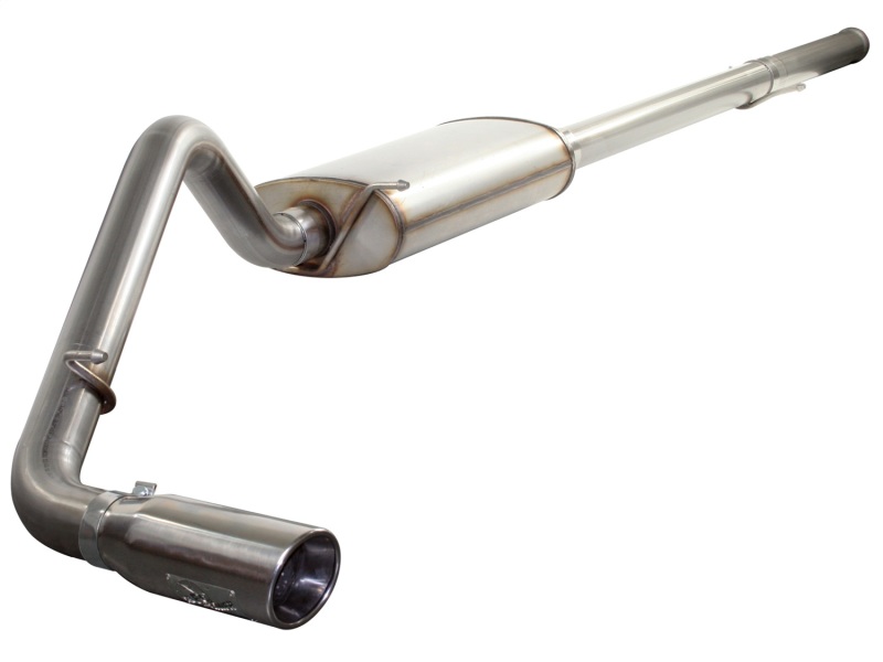 Chevrolet Silverado Performance Exhaust - aFe - MACHForce XP Cat-Back SS-409 - Polished - `09-`13