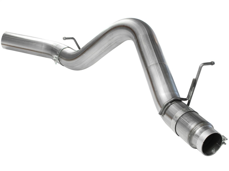 Chevrolet Silverado 2500HD Performance Exhaust - aFe - DPF Back, MACHForce XP, Large Bore-HD 5 IN 409 Stainless Steel - `11-`13
