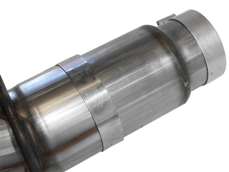 GMC Sierra 2500HD Performance Exhaust - aFe - DPF Back, MACHForce XP, Large Bore-HD 5 IN 409 Stainless Steel - `11-`13