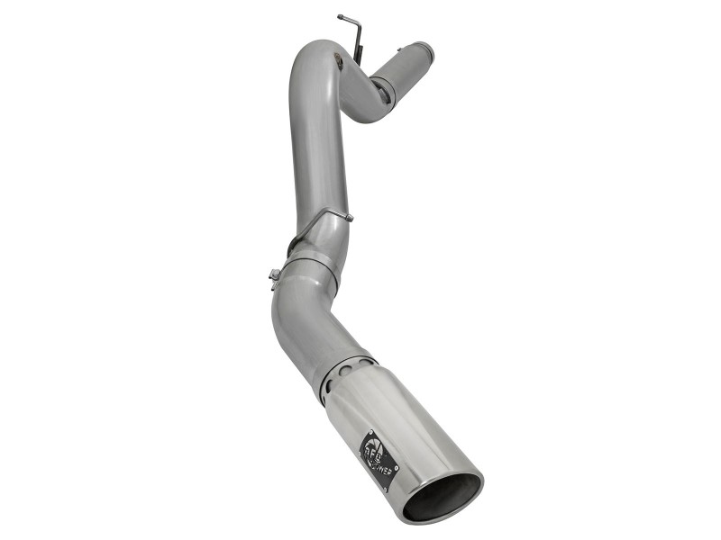 GMC Diesel Truck Performance Exhaust - aFe - Large Bore HD DPF-Back - `16-`17