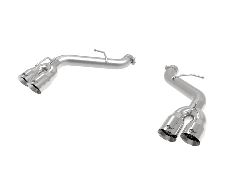 Chevrolet Camaro Performance Exhaust - aFe - MACH Force-Xp 3in Axle-Back - Polished - `16-`20