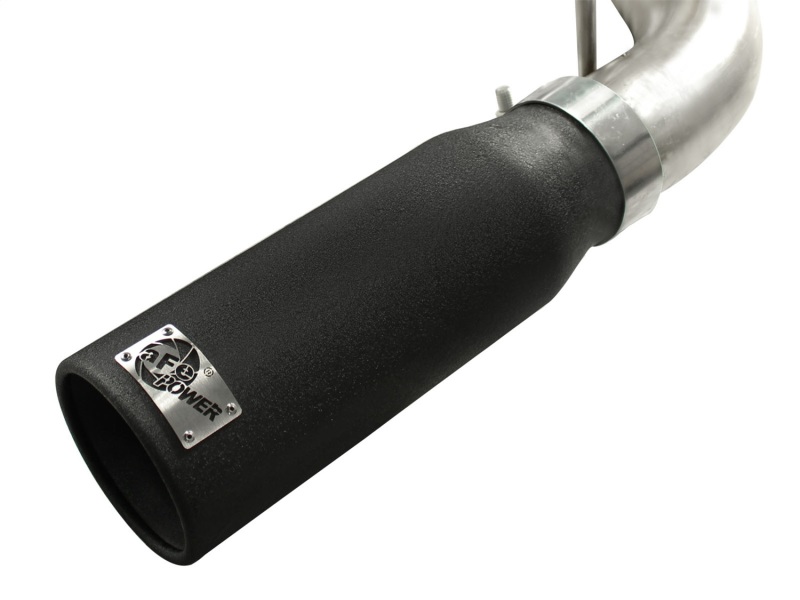 Toyota Tundra Performance Exhaust - aFe - MACHForce XP Cat Back, Dual Side Exit - Black - `10-`17
