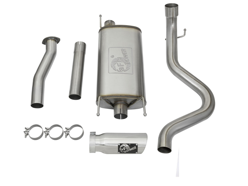 Toyota Tacoma Performance Exhaust - aFe - MACH Force-Xp Cat-Back - Polished - `16-`23