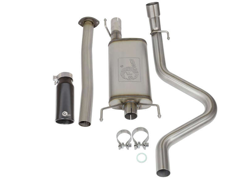 Toyota Tacoma Performance Exhaust - aFe - MACH Force-Xp Cat-Back - Black - `05-`12