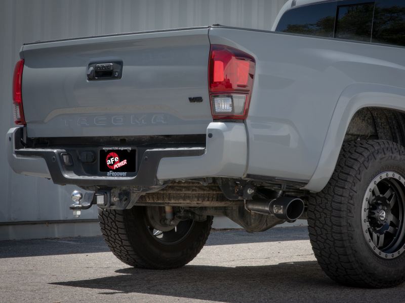 Toyota Tacoma Performance Exhaust - aFe - Apollo GT Series Cat-Back w/ Polished Tip - `16-`23