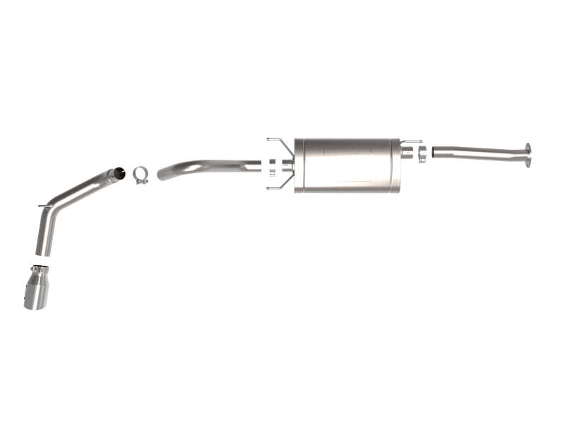 Toyota Tacoma Performance Exhaust - aFe - Apollo GT Series Cat-Back w/ Polished Tip - `16-`23