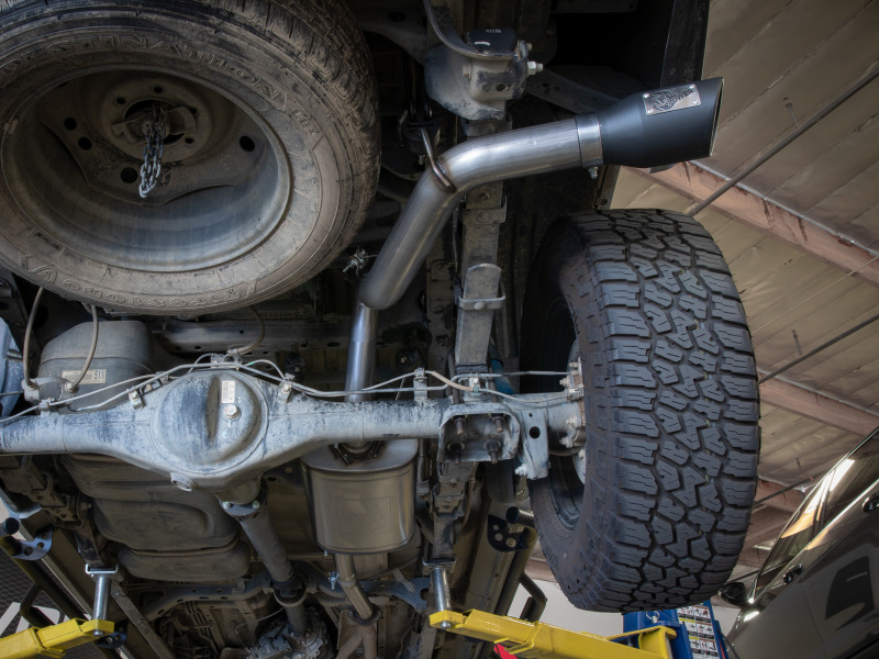 Toyota Tacoma Performance Exhaust - aFe - Apollo GT Series Cat-Back w/ Polished Tip - `16-`23