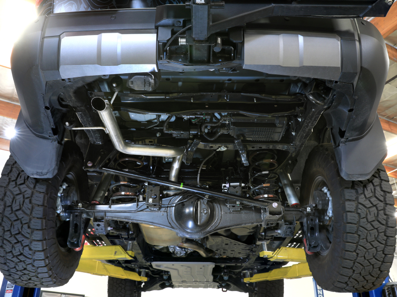 Toyota Land Cruiser Performance Exhaust - aFe - Axle Back, Apollo GT Series - `24-`25