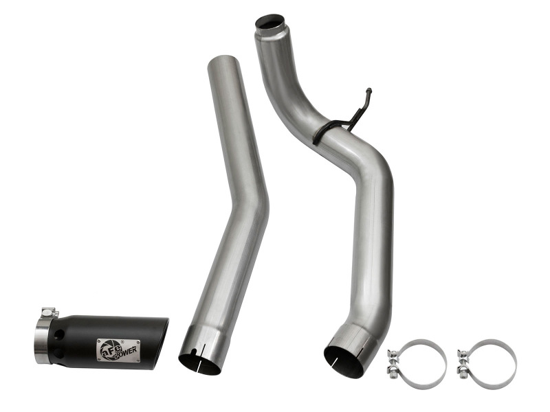 Nissan Titan XD Performance Exhaust - aFe - LARGE Bore HD DPF-Back - Black - `16-`19