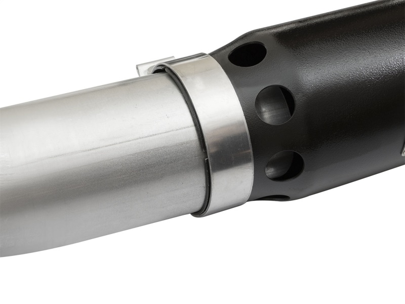 Nissan Titan XD Performance Exhaust - aFe - LARGE Bore HD DPF-Back - Black - `16-`19